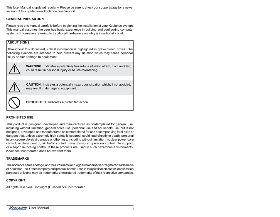 Koolance EXT-400SL User Manual | Page 2 / 30