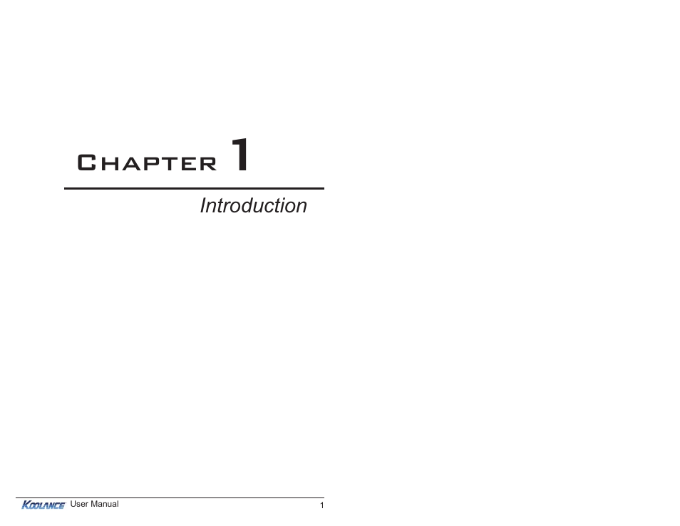 Chapter | Koolance EXT-400SL User Manual | Page 6 / 30