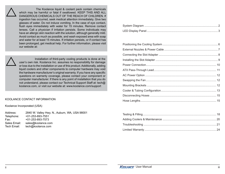 Koolance EXT-440CU-R User Manual | Page 3 / 16