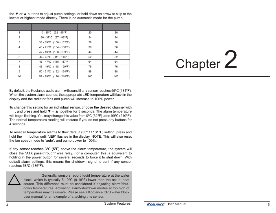 Chapter, Installation | Koolance EXT-440CU-R User Manual | Page 6 / 16
