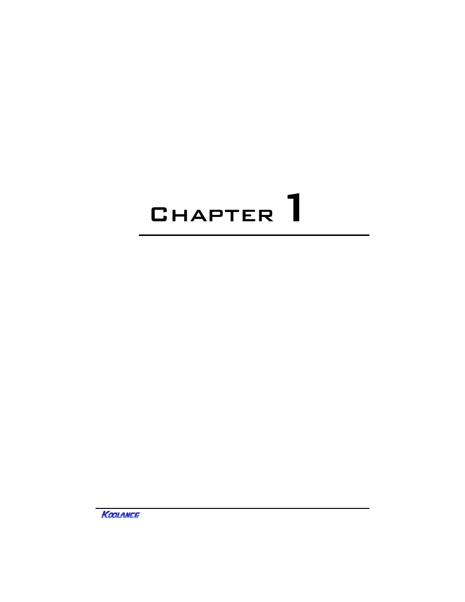 Chapter | Koolance RM2-4U User Manual | Page 6 / 54
