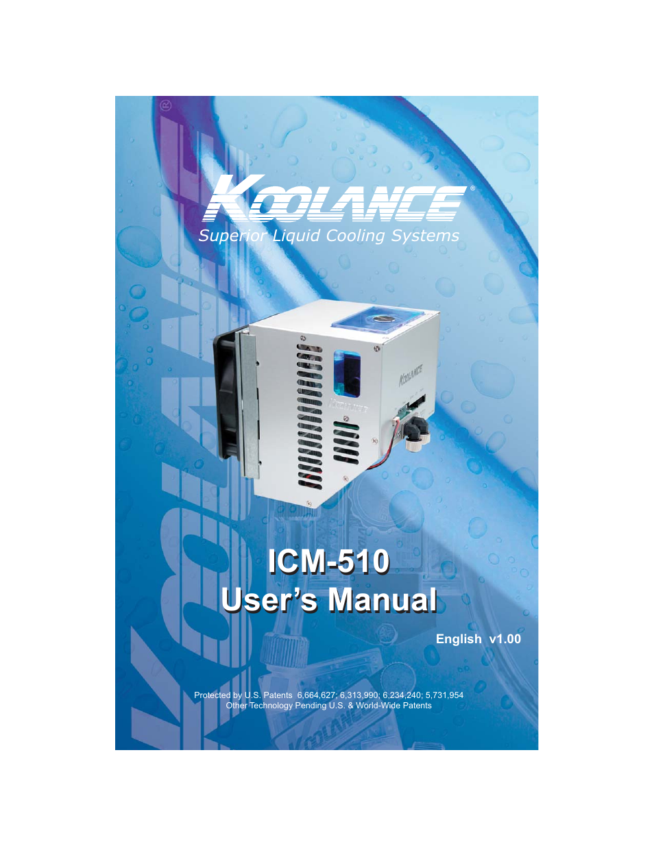 Koolance ICM-510 User Manual | 36 pages