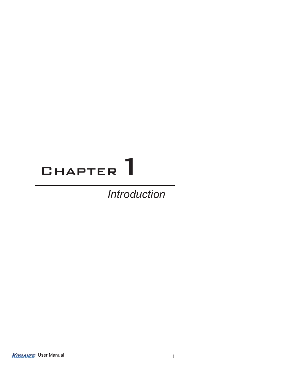 Chapter | Koolance ICM-510 User Manual | Page 6 / 36