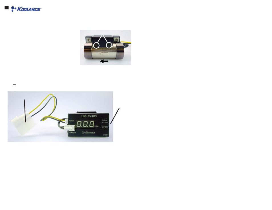 Koolance INS-FM18D-R User Manual | 1 page