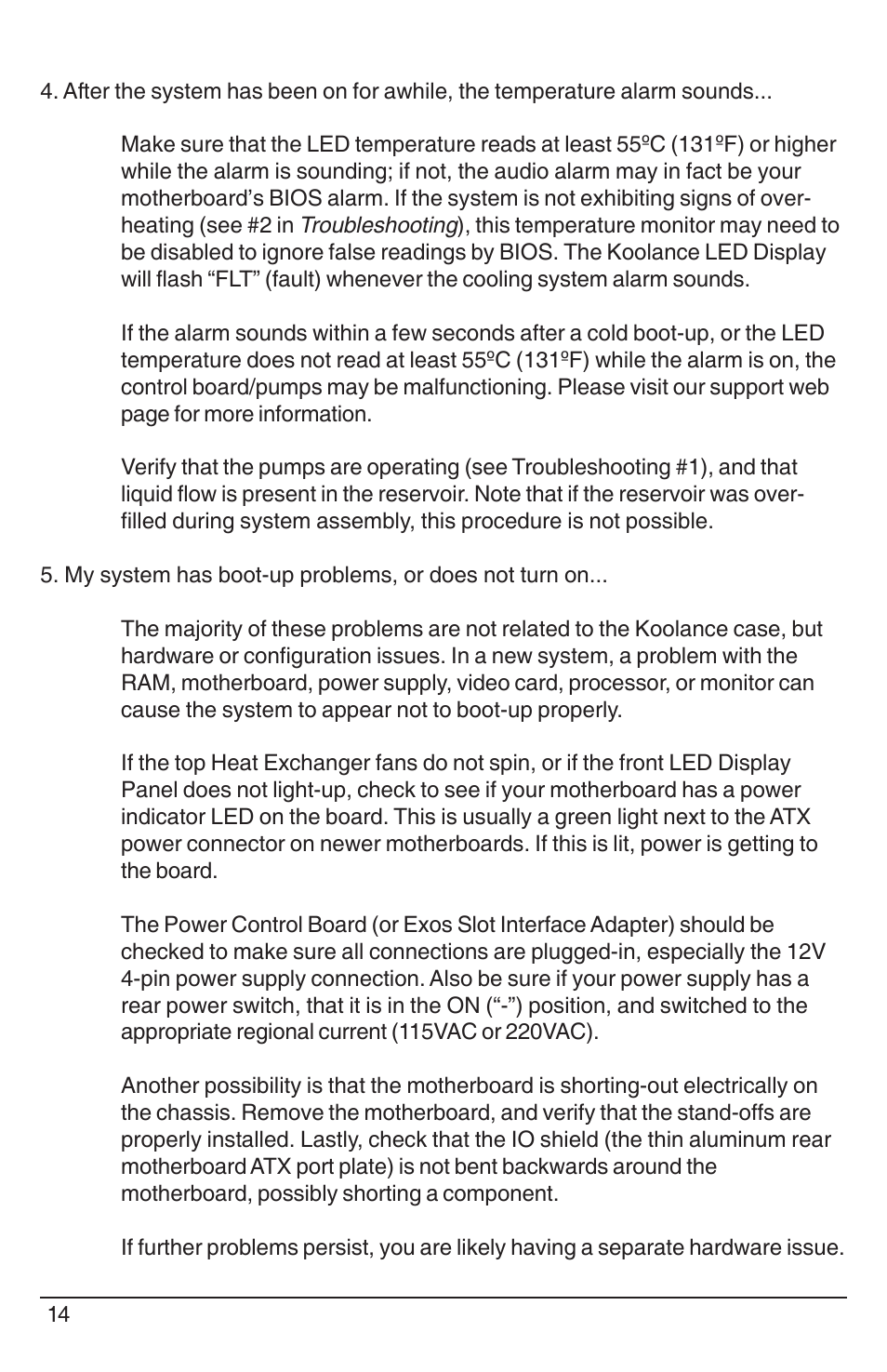 Koolance PC3-420SL User Manual | Page 19 / 22