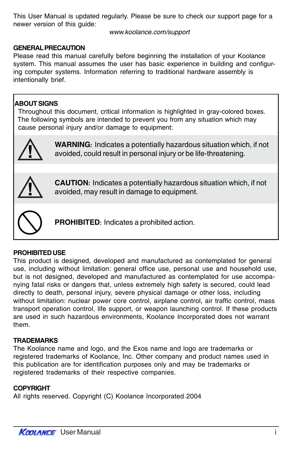 Koolance PC3-420SL User Manual | Page 2 / 22