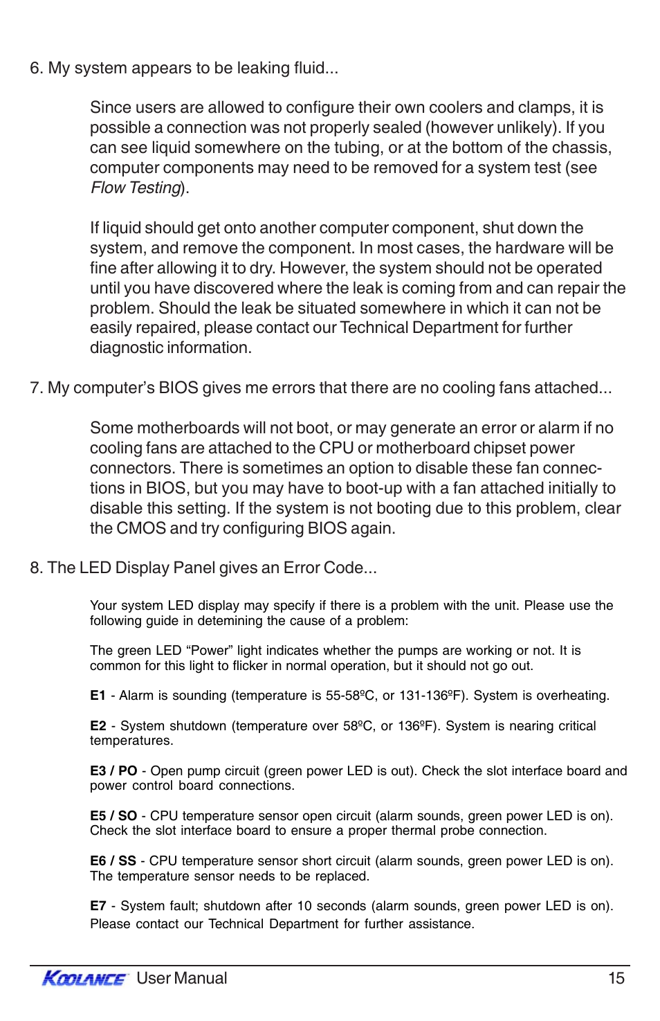 Koolance PC3-420SL User Manual | Page 20 / 22