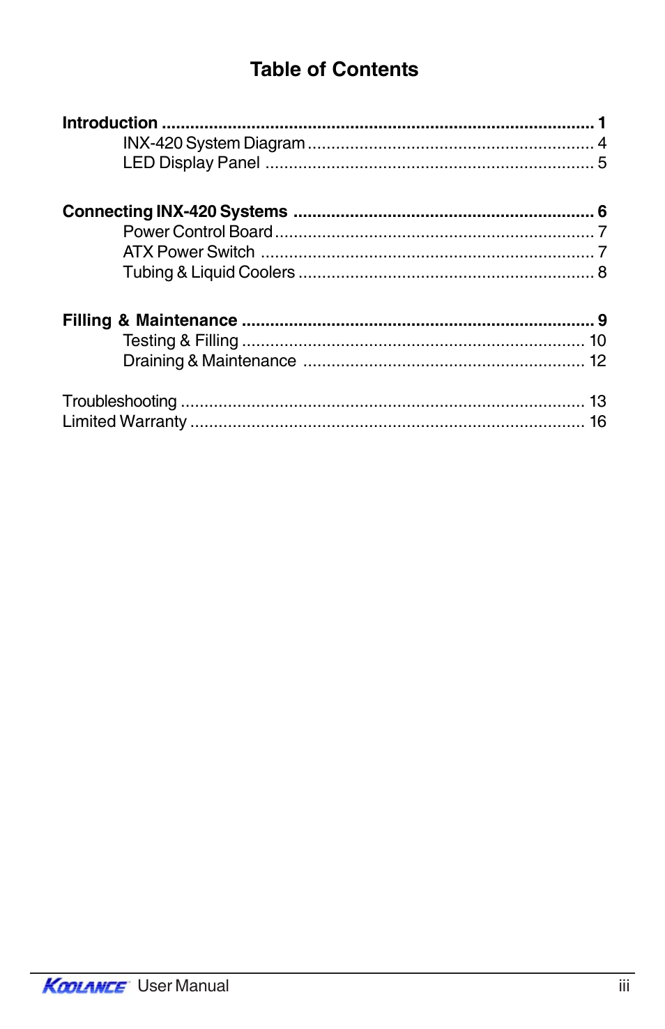 Koolance PC3-420SL User Manual | Page 4 / 22