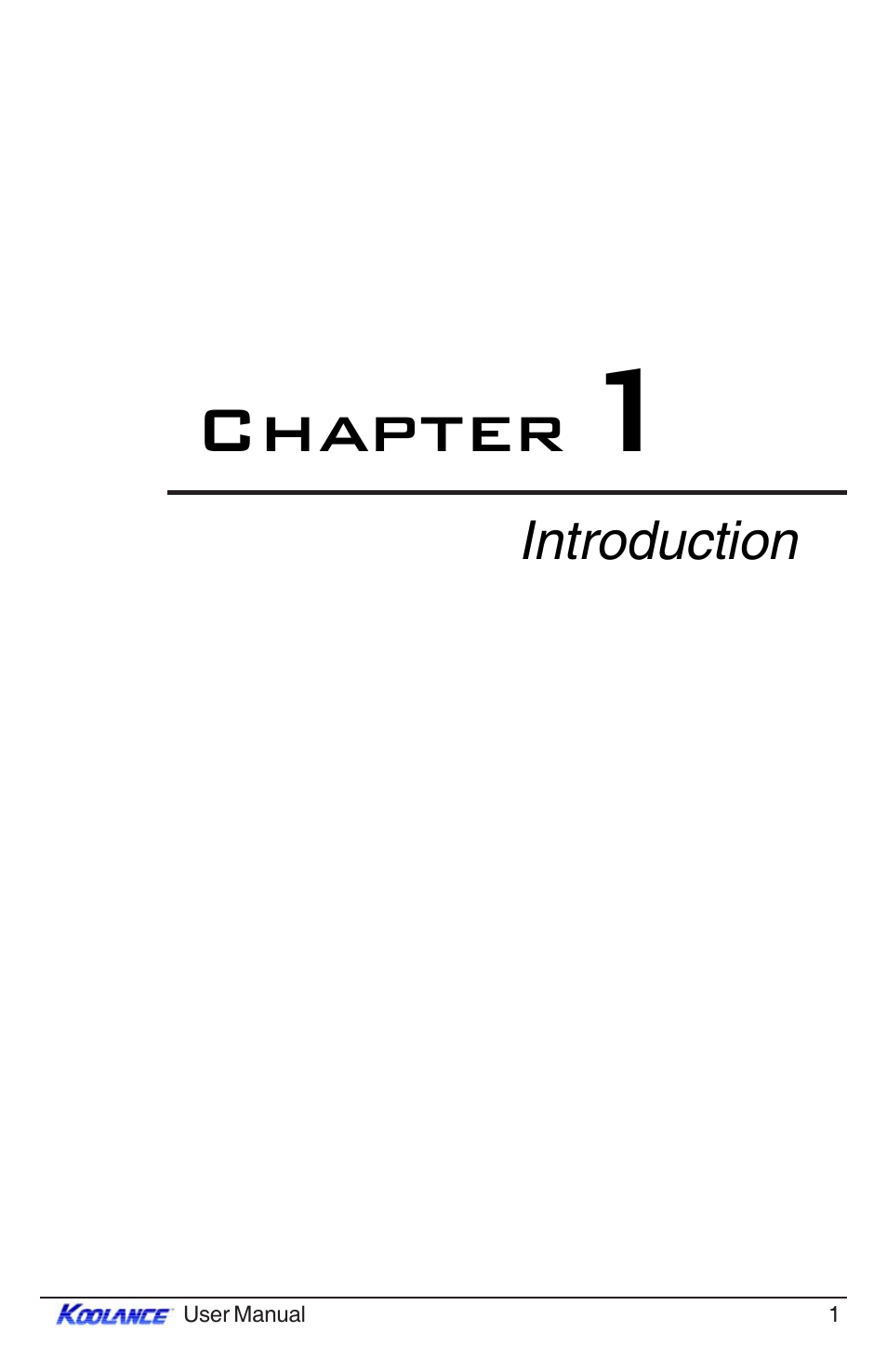 Chapter | Koolance PC3-420SL User Manual | Page 6 / 22