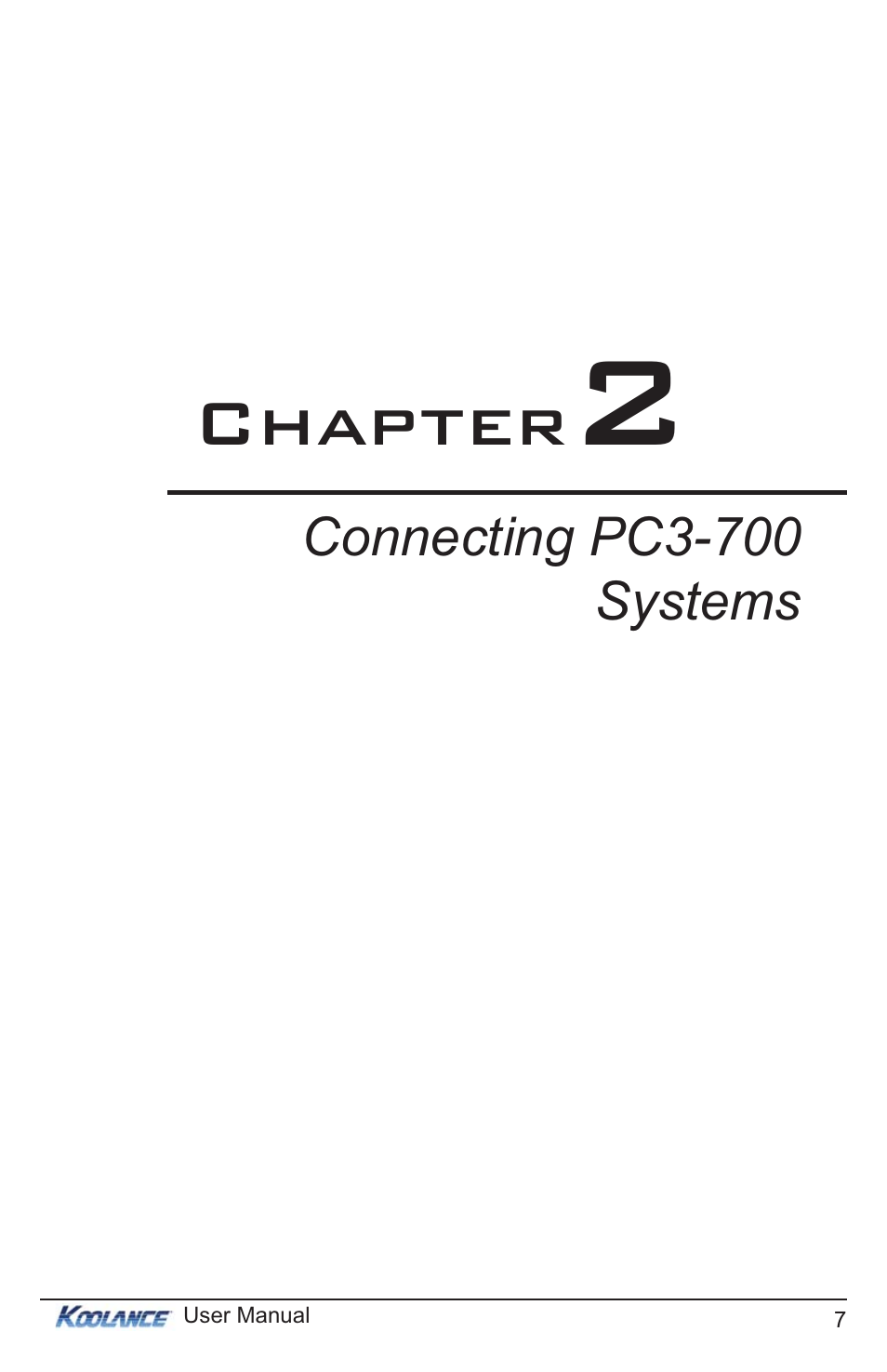 Chapter | Koolance PC3-736SL User Manual | Page 12 / 29