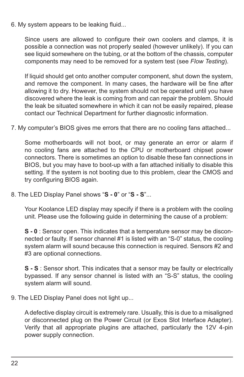 Koolance PC3-736SL User Manual | Page 27 / 29