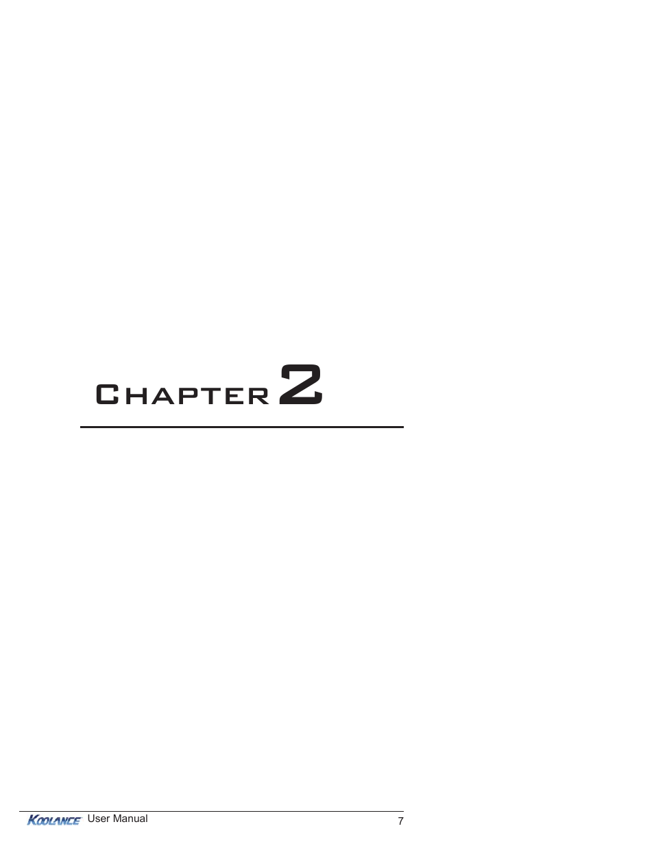 Chapter | Koolance RP-980SL User Manual | Page 12 / 30