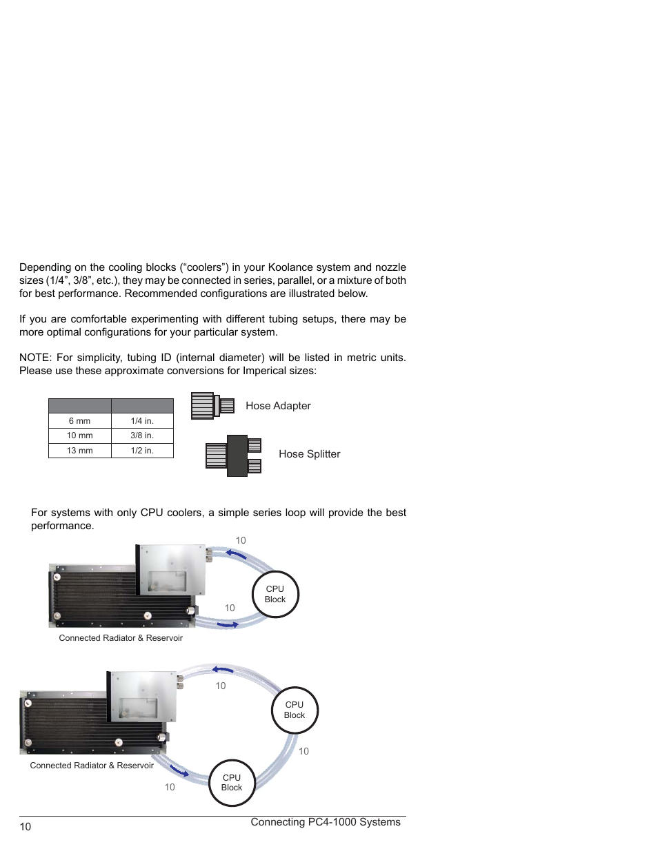 Cooler & tubing confi guration | Koolance RP-980SL User Manual | Page 15 / 30