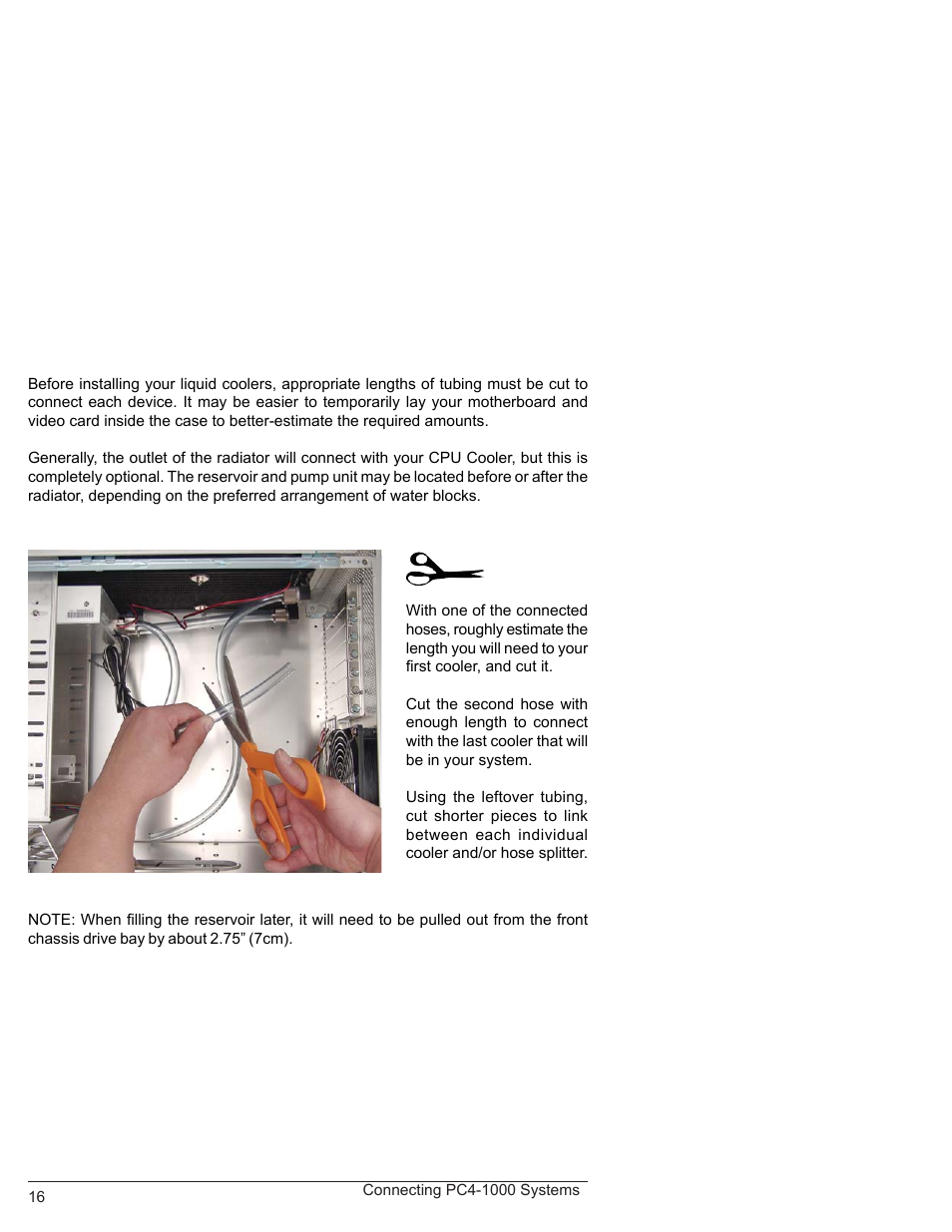 Hose lengths | Koolance RP-980SL User Manual | Page 21 / 30