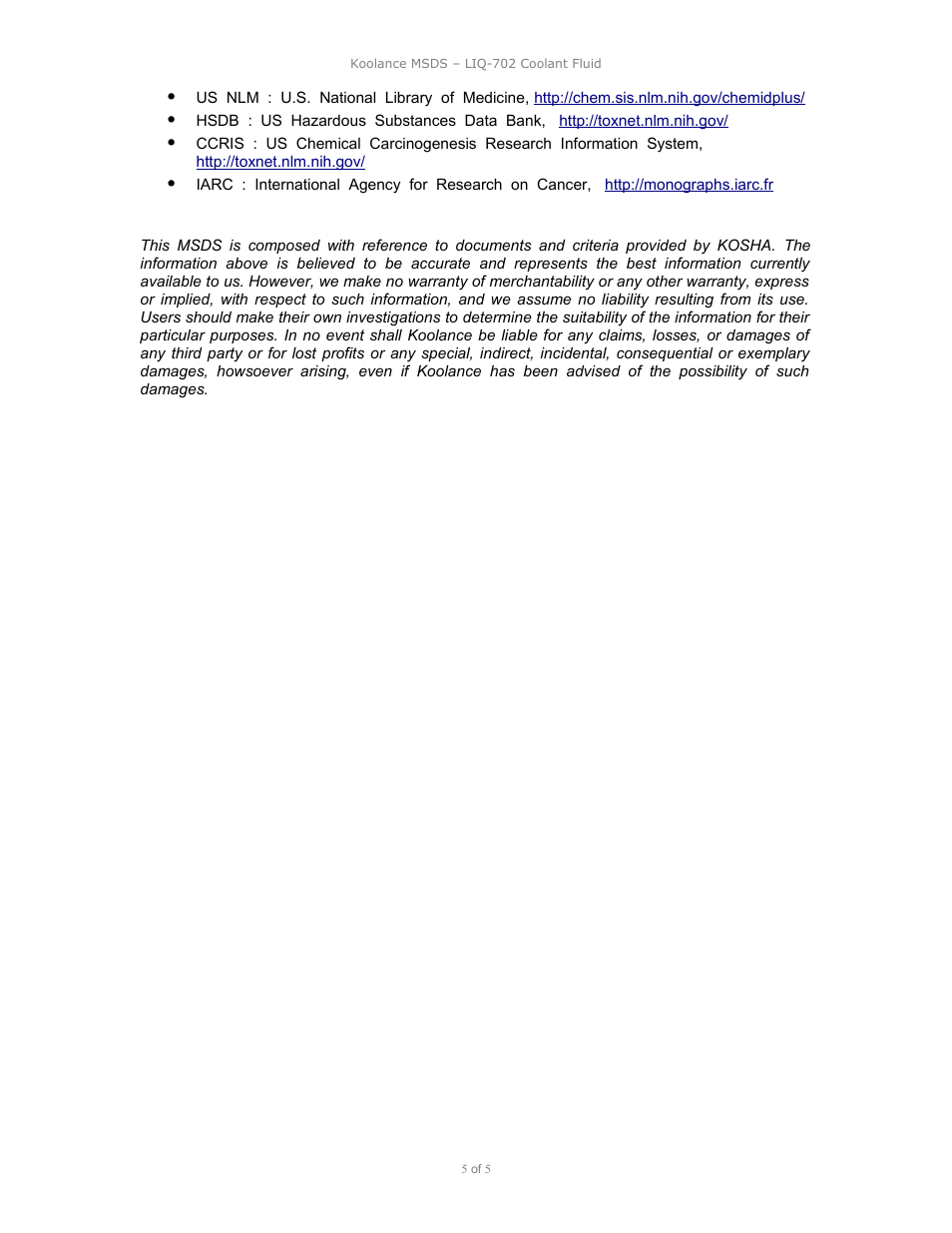 Koolance LIQ-702YL-B User Manual | Page 5 / 5