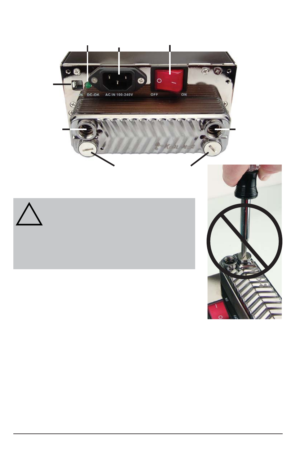 Koolance PSU-1300ATX-12N User Manual | Page 6 / 13