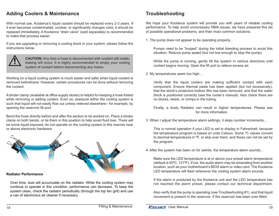 Koolance RP-985 User Manual | Page 13 / 15