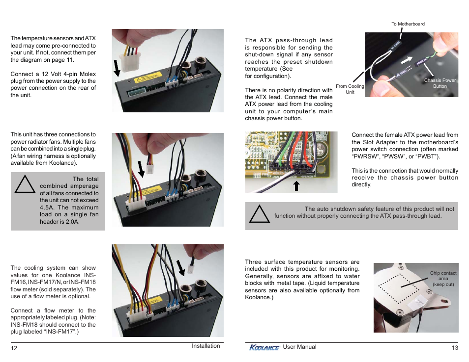 Koolance RP-1200 User Manual | Page 10 / 17