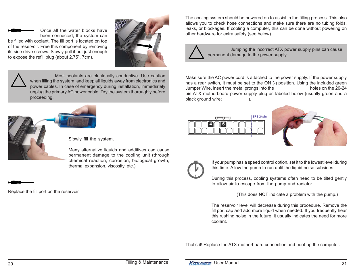 Koolance RP-1250-R User Manual | Page 14 / 17