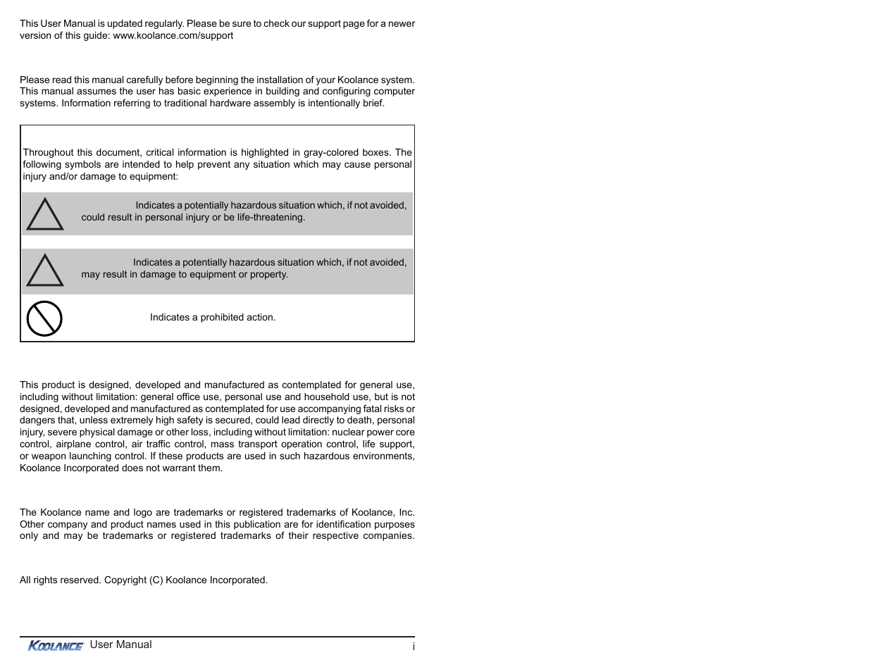 Koolance RP-1250-R User Manual | Page 2 / 17