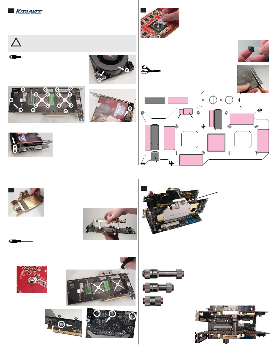 Koolance VID-487X2 User Manual | 1 page