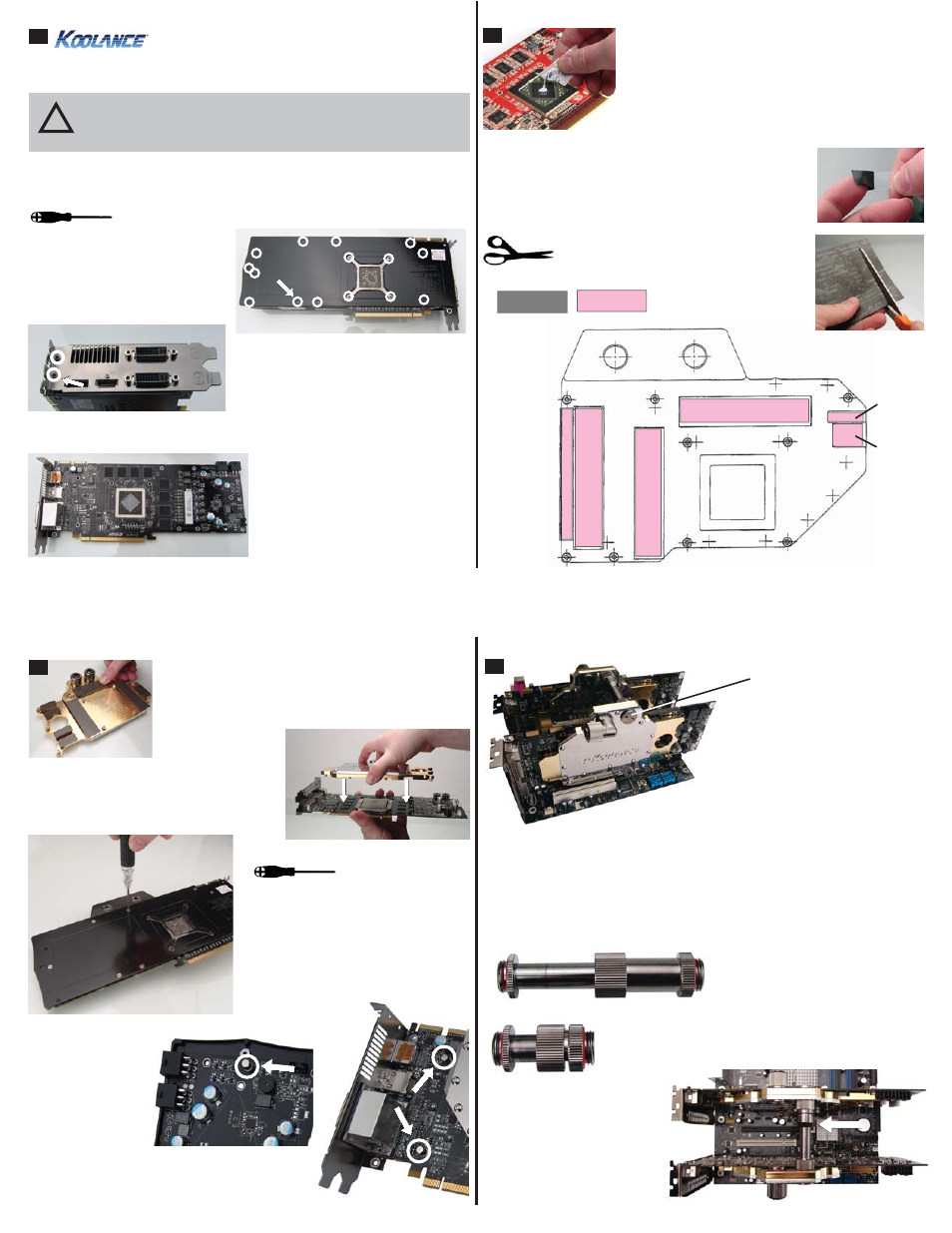 Koolance VID-AR587T2 User Manual | 1 page