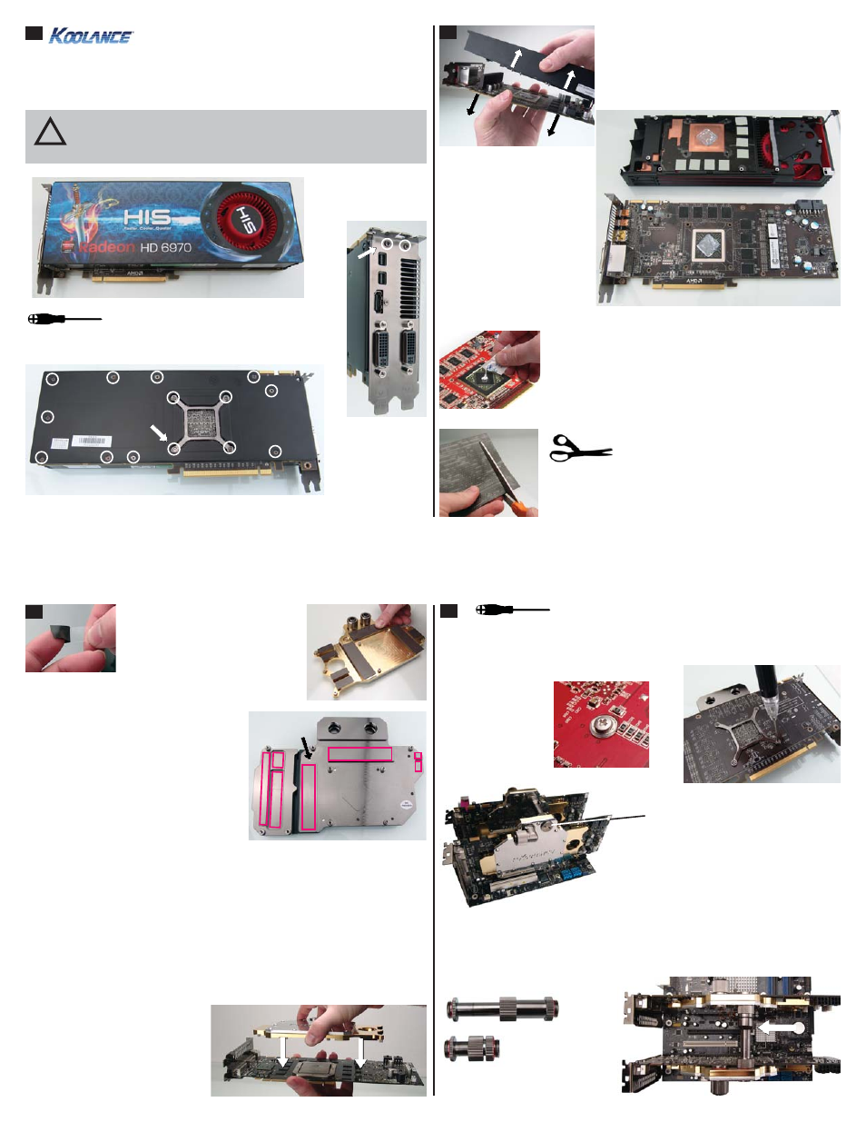 Koolance VID-AR697 User Manual | 1 page