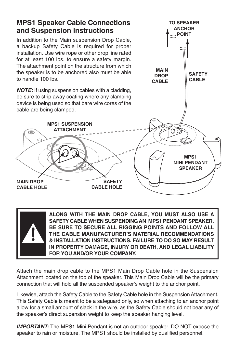 Bogen MPS1W User Manual | Page 3 / 4