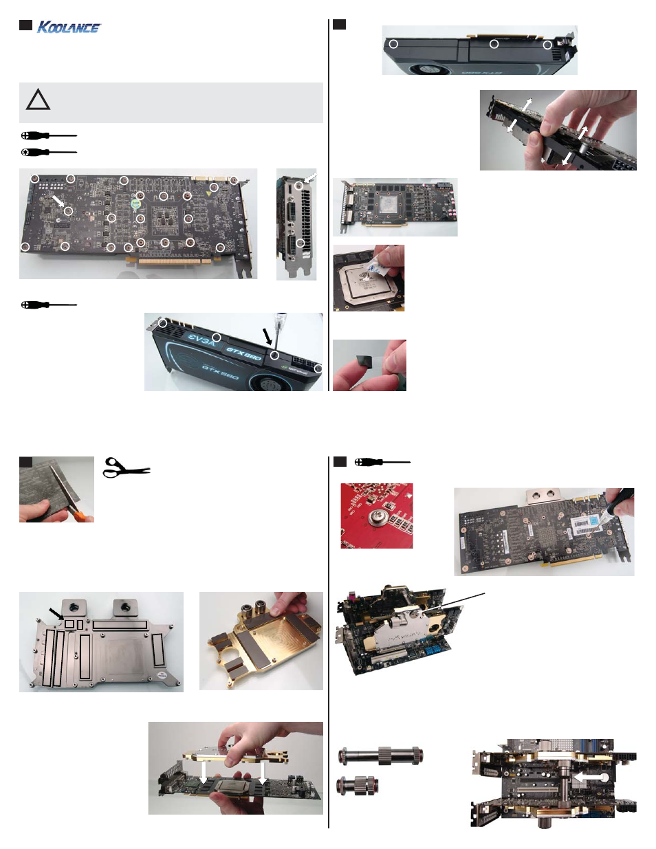 Koolance VID-NX580 User Manual | 1 page