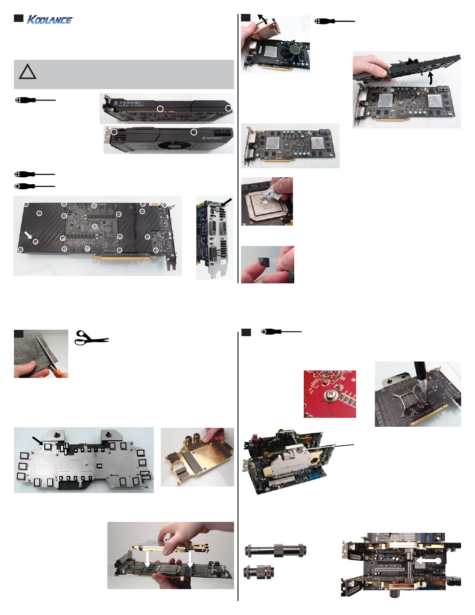 Koolance VID-NX590 User Manual | 1 page