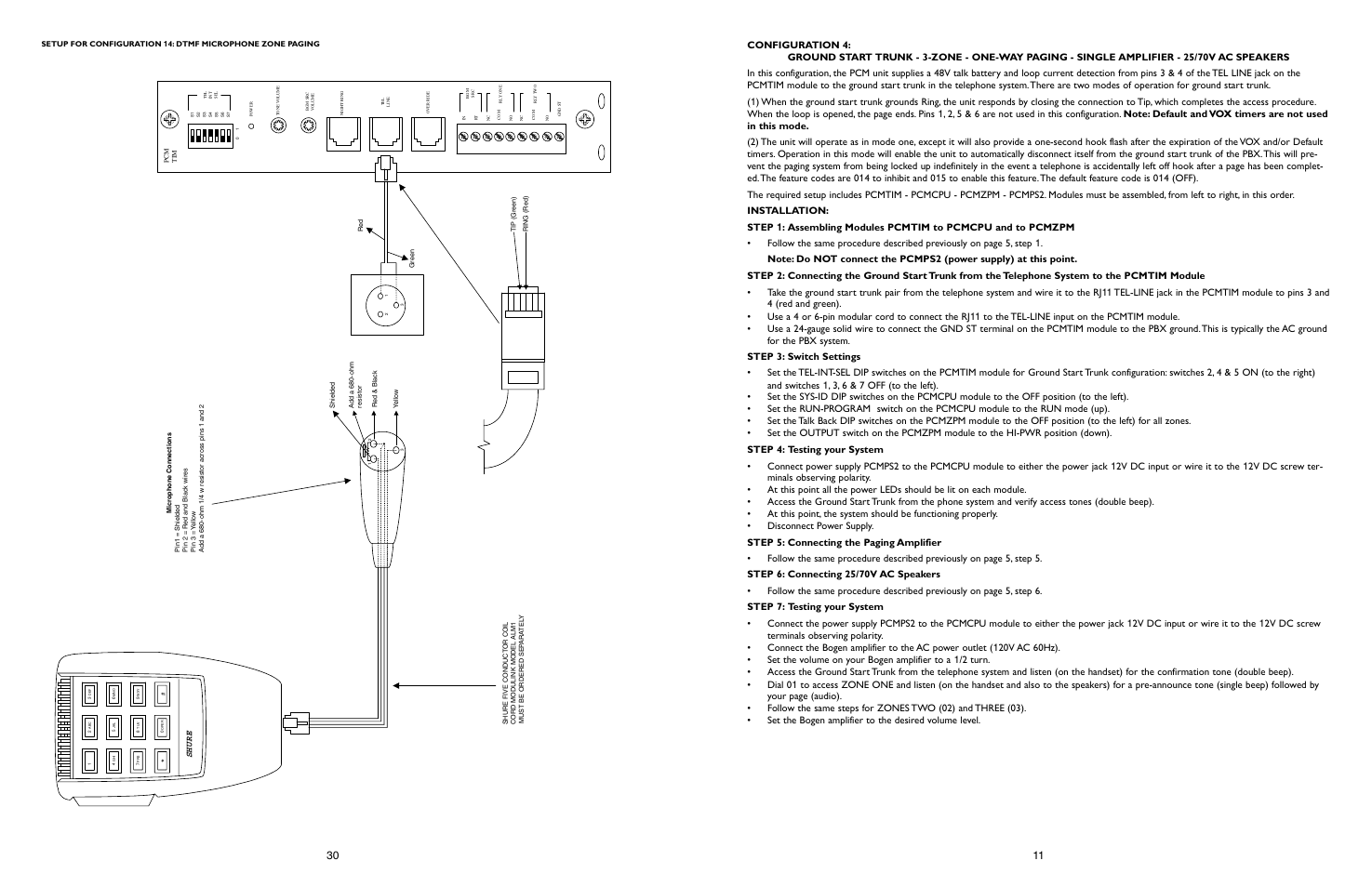 Bogen PCM2000 User Manual | Page 29 / 38