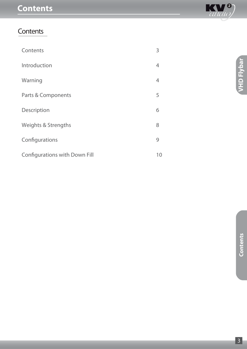 KV2 Audio VHD Flyware, Suspension & Rigging User Guide User Manual | Page 3 / 12