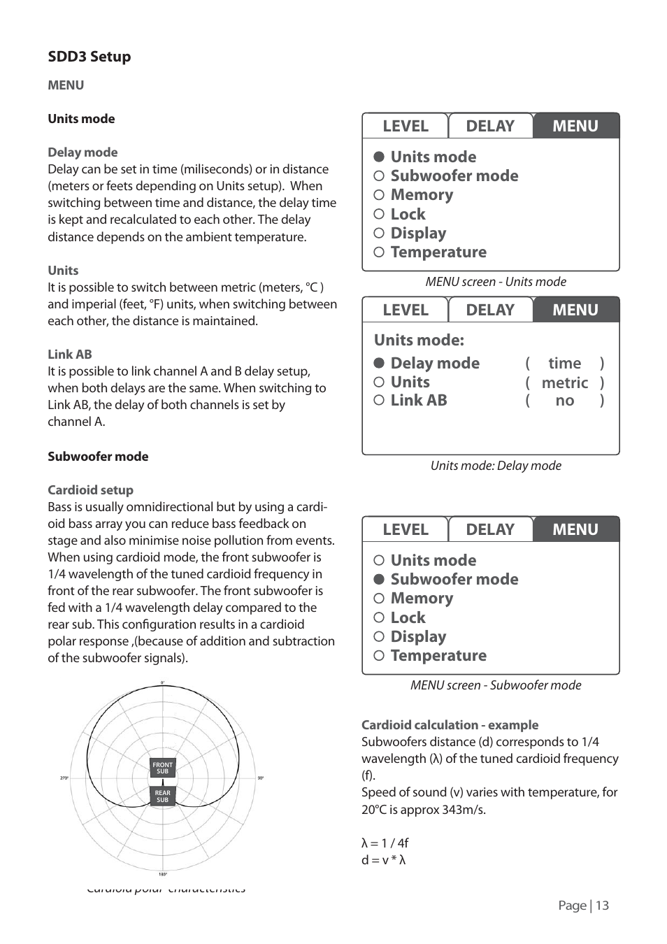 KV2 Audio SDD3 User Manual | Page 13 / 24