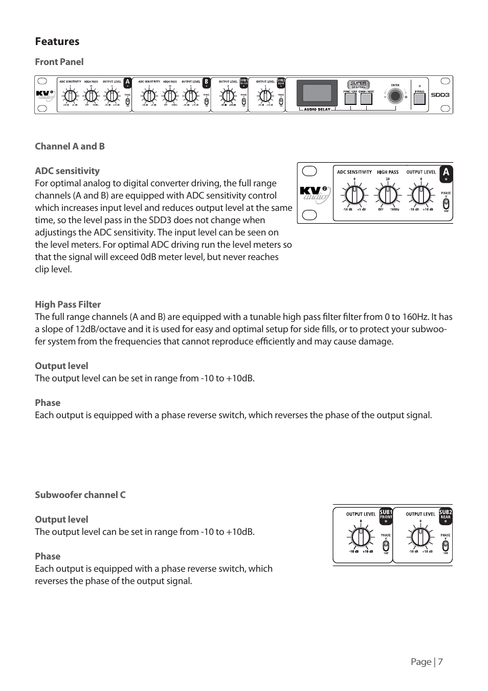 KV2 Audio SDD3 User Manual | Page 7 / 24