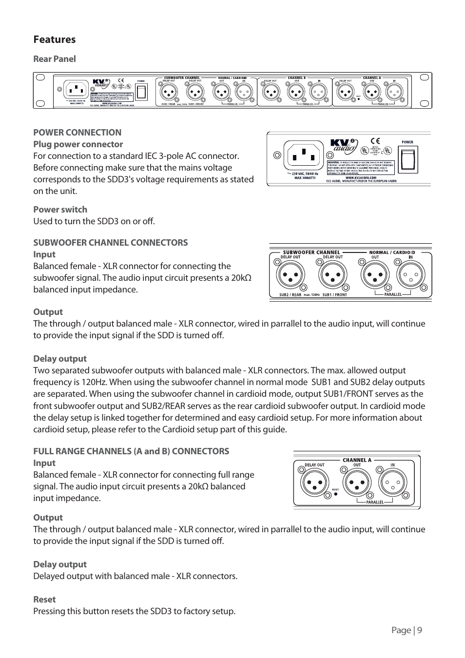 KV2 Audio SDD3 User Manual | Page 9 / 24