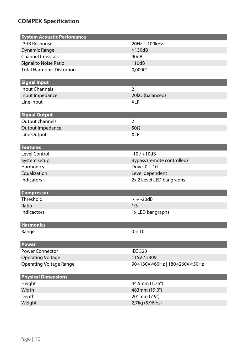 KV2 Audio COMPEX User Manual | Page 10 / 12