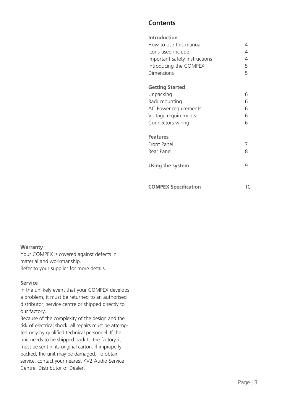 KV2 Audio COMPEX User Manual | Page 3 / 12