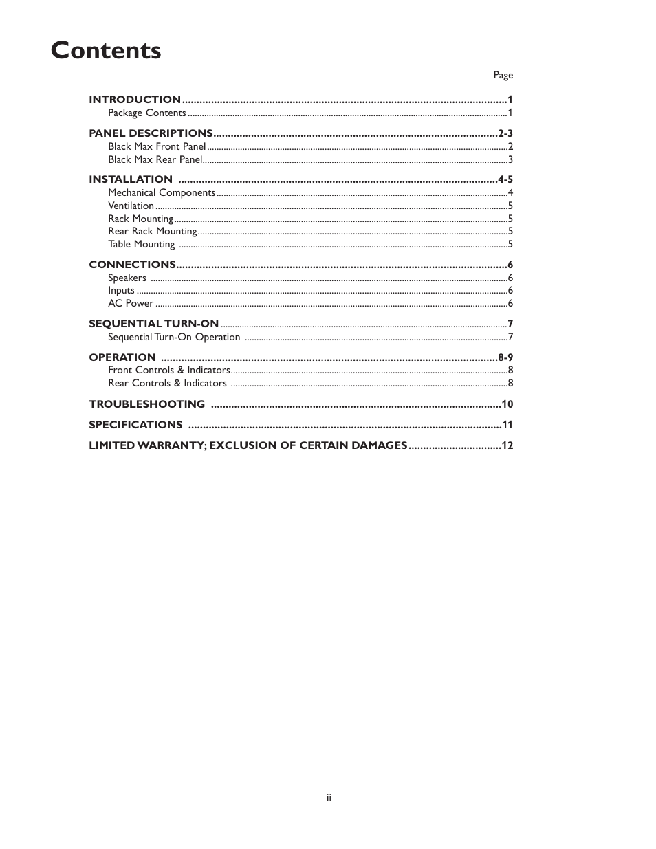 Bogen X300 User Manual | Page 3 / 16