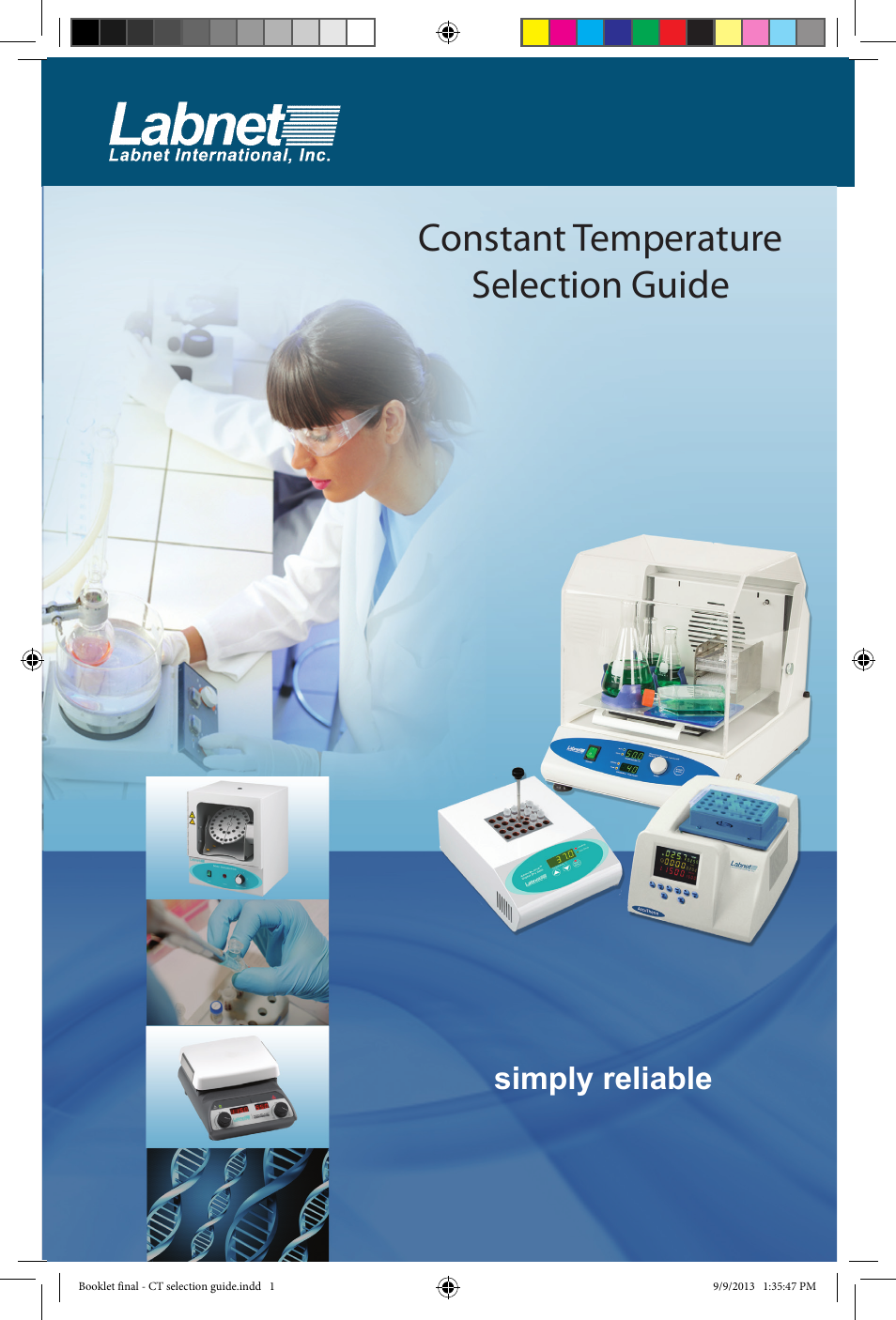 Labnet Constant Temperature Selection Guide User Manual | 12 pages