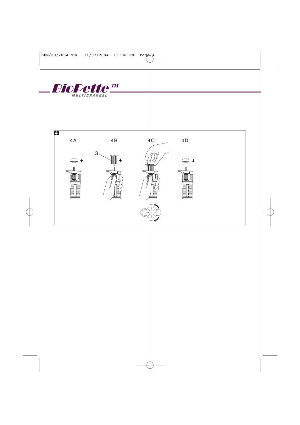Labnet Biopette A Autoclavable Multichannel Pipettes User Manual | Page 3 / 8