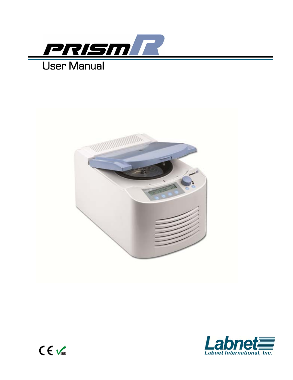 Labnet Prism R Refrigerated Microcentrifuge User Manual | 24 pages