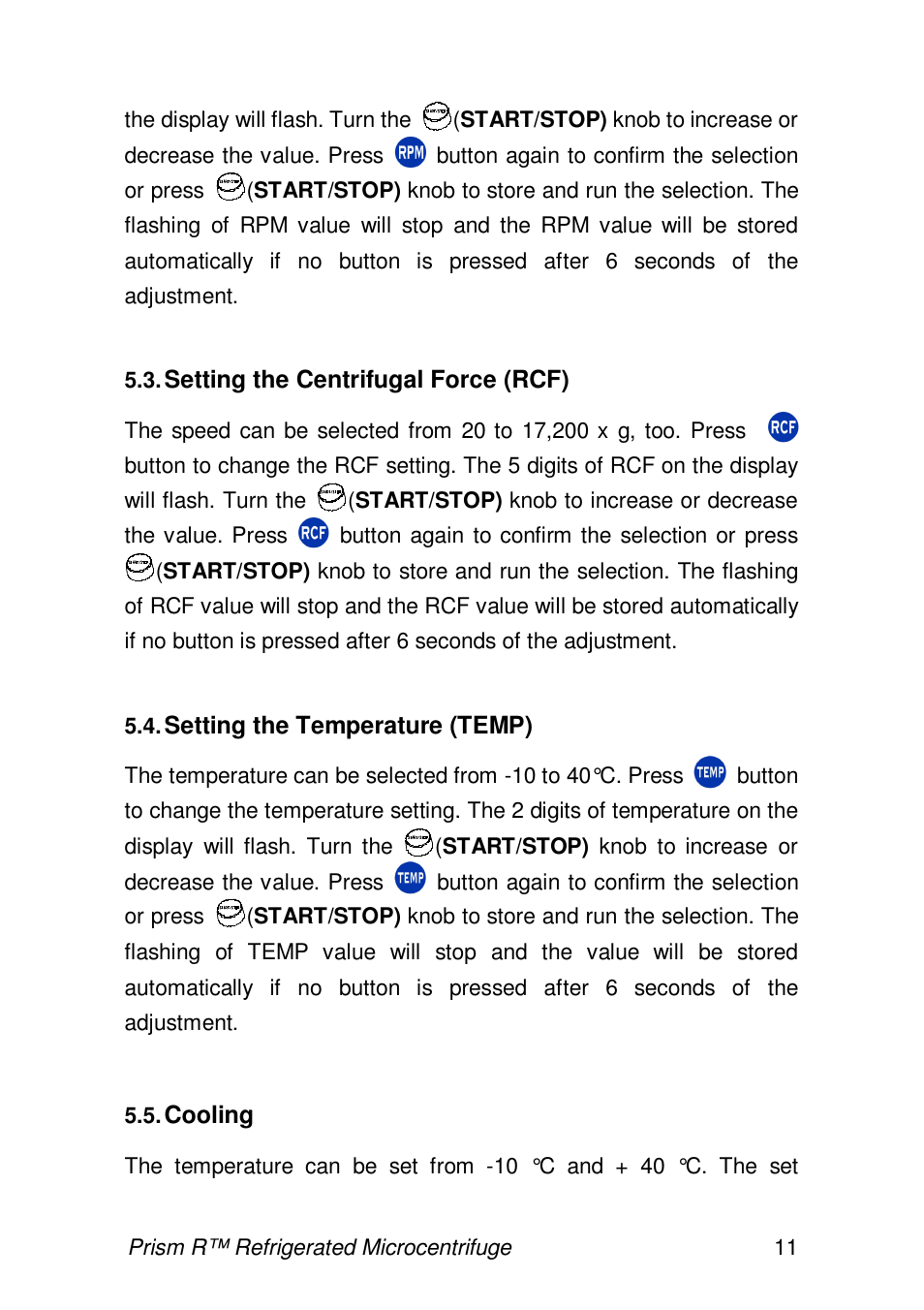 Labnet Prism R Refrigerated Microcentrifuge User Manual | Page 14 / 24