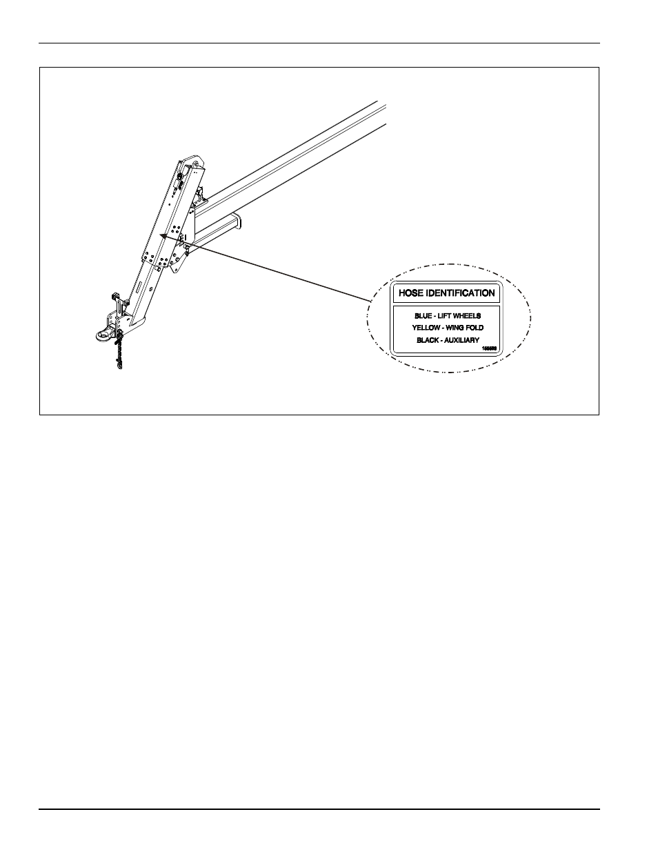 Hose identification | Landoll 4630-36 Folding Seeder Operators Manual v.F-640-0513 05/2013 User Manual | Page 32 / 40