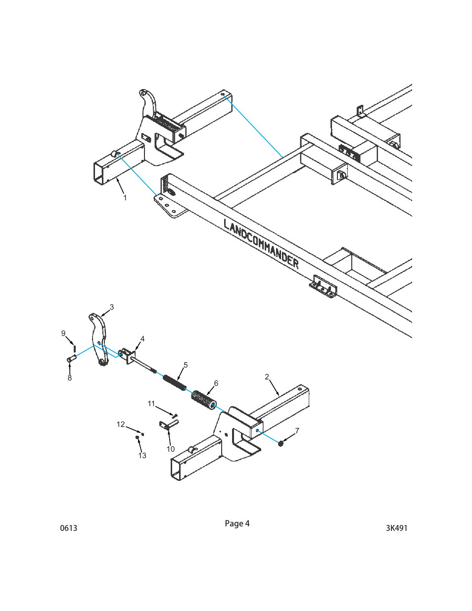 Landoll REAR CUSHION KIT for LANDCOMMANDER User Manual | Page 4 / 5