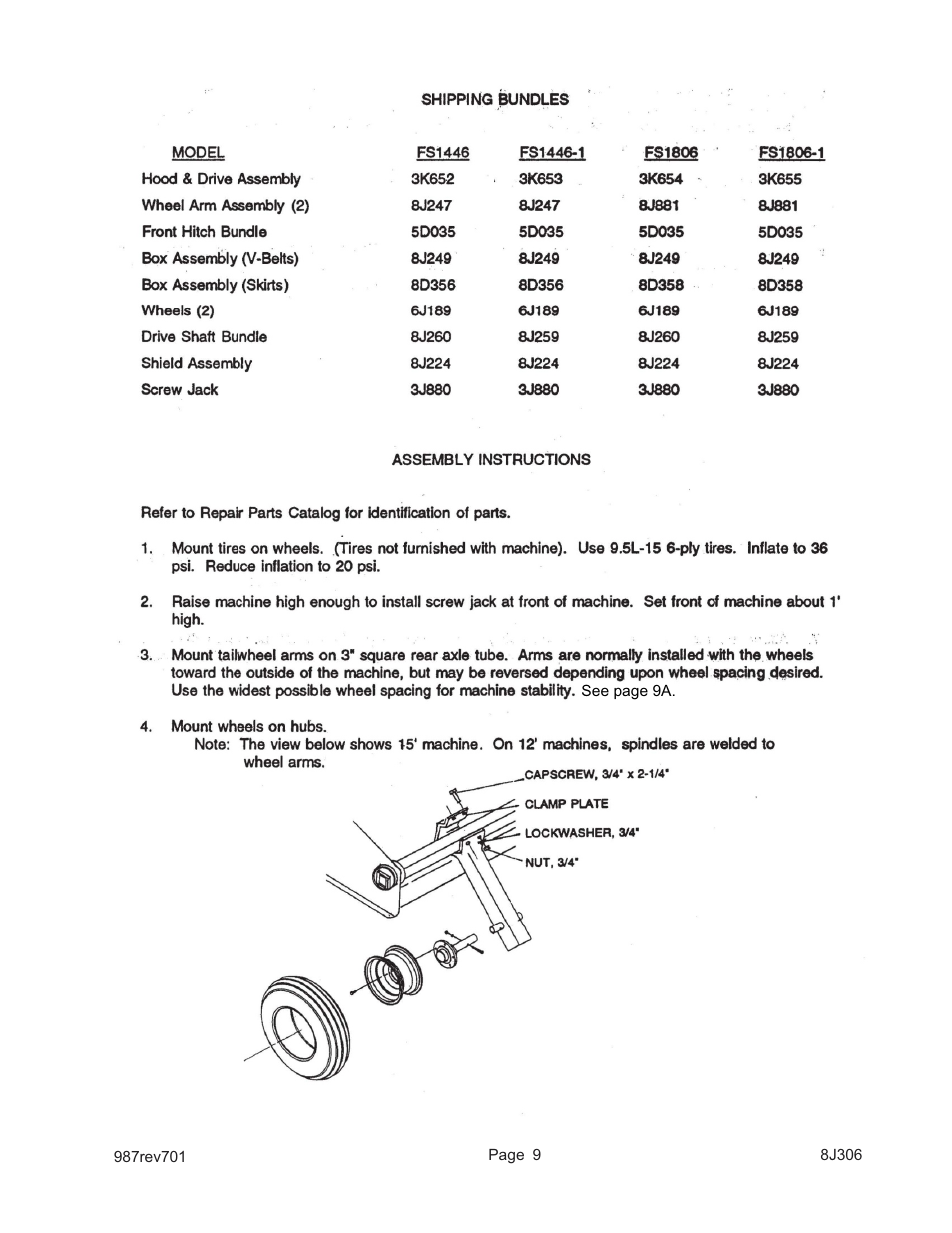 Landoll 1806/1806-1 FS, FSC, FSB Series Flail Shredder User Manual | Page 15 / 24