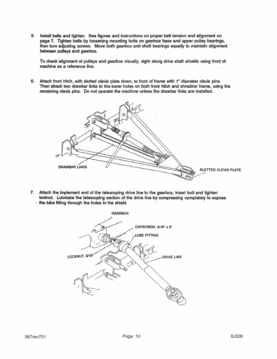 Landoll 1806/1806-1 FS, FSC, FSB Series Flail Shredder User Manual | Page 17 / 24