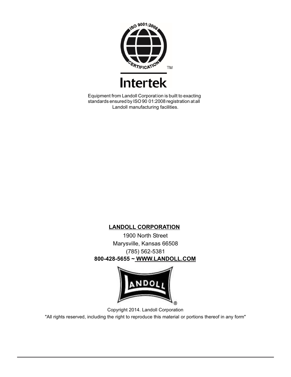 Landoll 1806/1806-1 FS, FSC, FSB Series Flail Shredder User Manual | Page 24 / 24