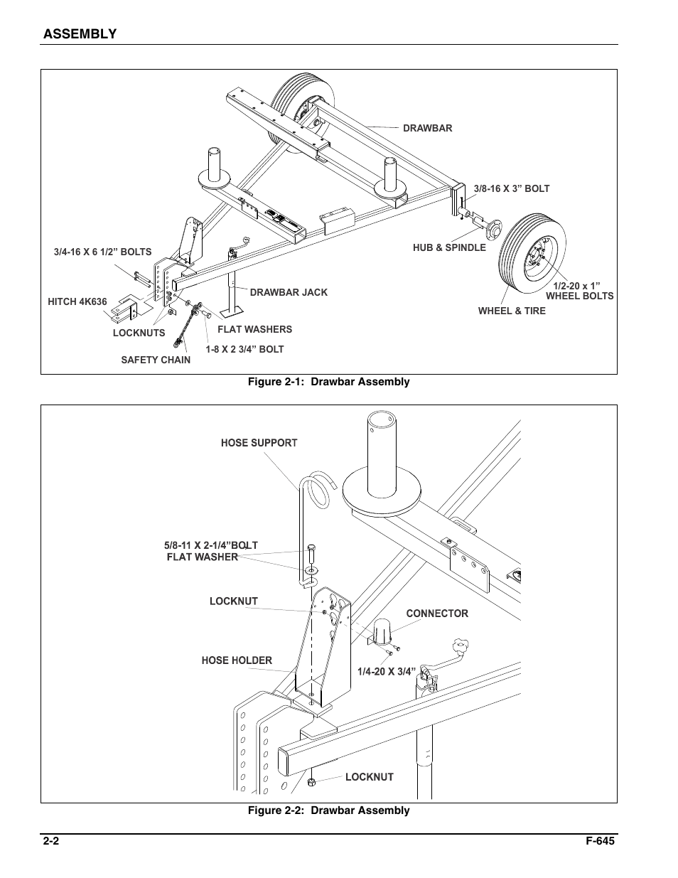 Assembly | Landoll BDH512 Double Seeder Hitch User Manual | Page 12 / 38