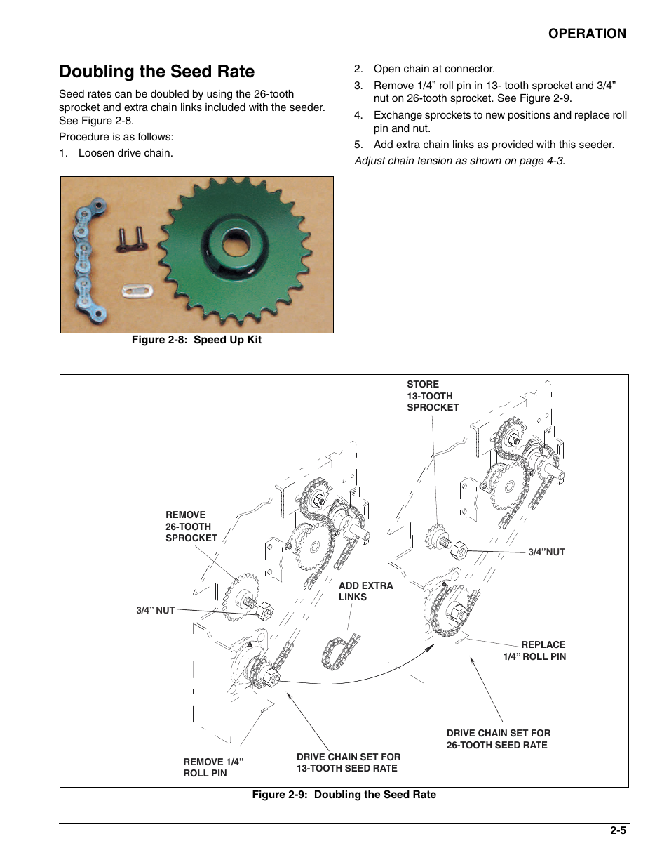 Doubling the seed rate | Landoll LSS6 Landscape Grass Seeder User Manual | Page 15 / 34