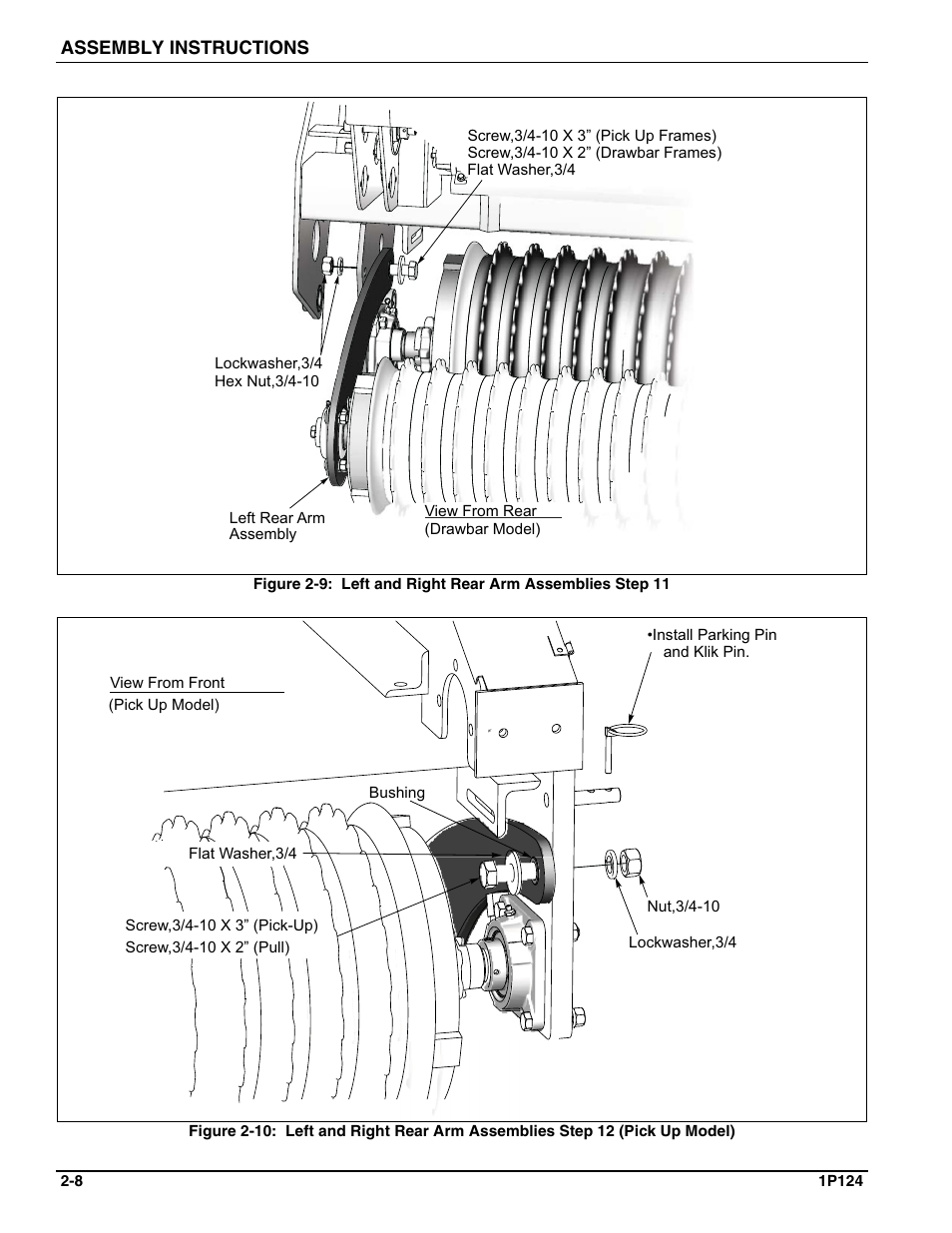 See figure 2-9, See figure 2-10 | Landoll SL/SLB/SLP/SLPB/SLPB TURFMAKER III User Manual | Page 18 / 58